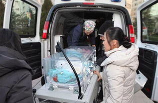 乾安县妇婴监护型护送